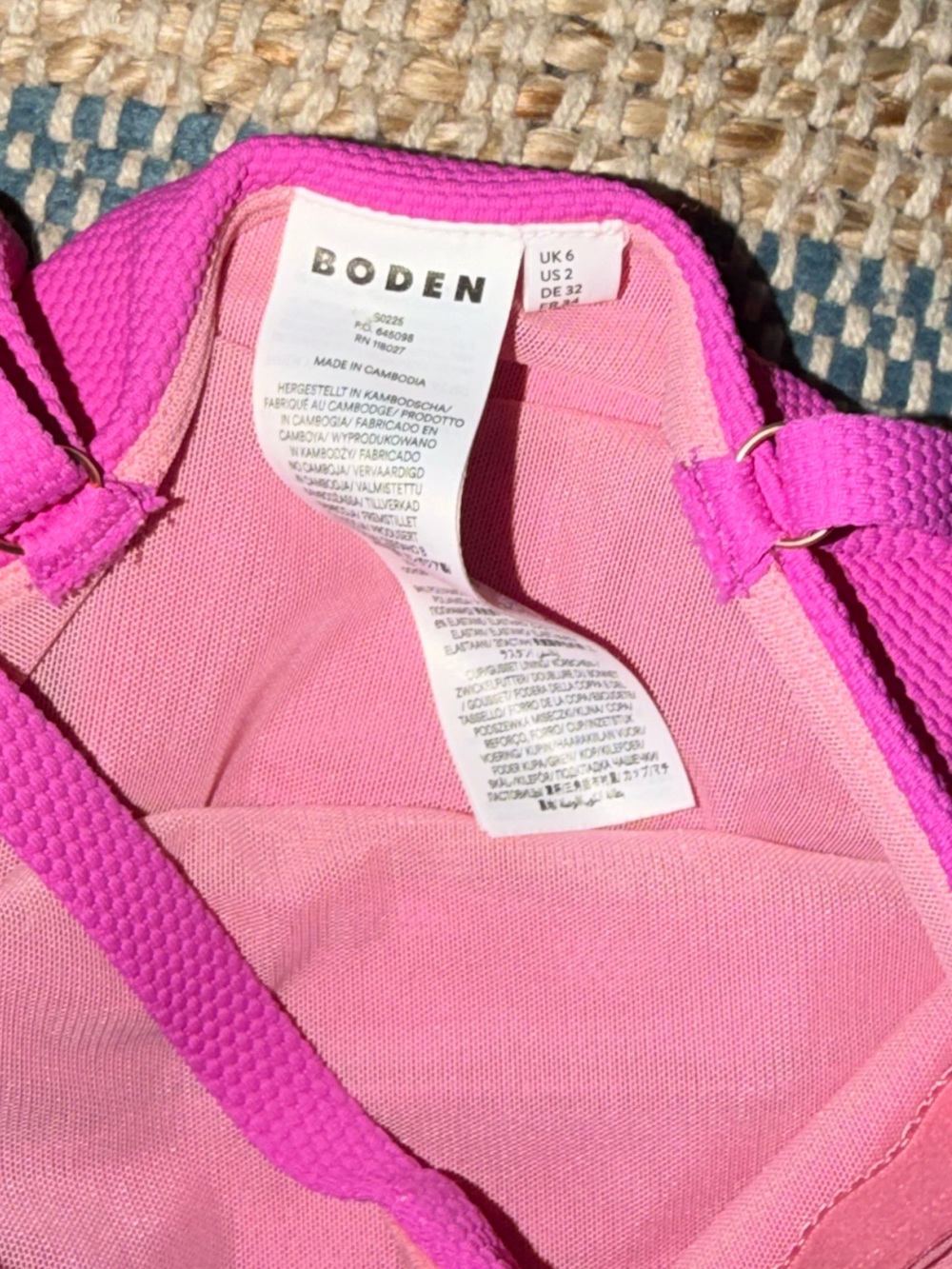 Boden swimsuit US size 2 - Picture 4 of 6